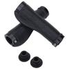 1 Pair Bikes Handlebar Grips, Avoid Slip Bikes Handle Cover Grips, for Long-Lasting Bikes Hand Bar End Grips, Mountain Bikes Handle Bar Grips for 22 25mm Handlebar(Black) view 1