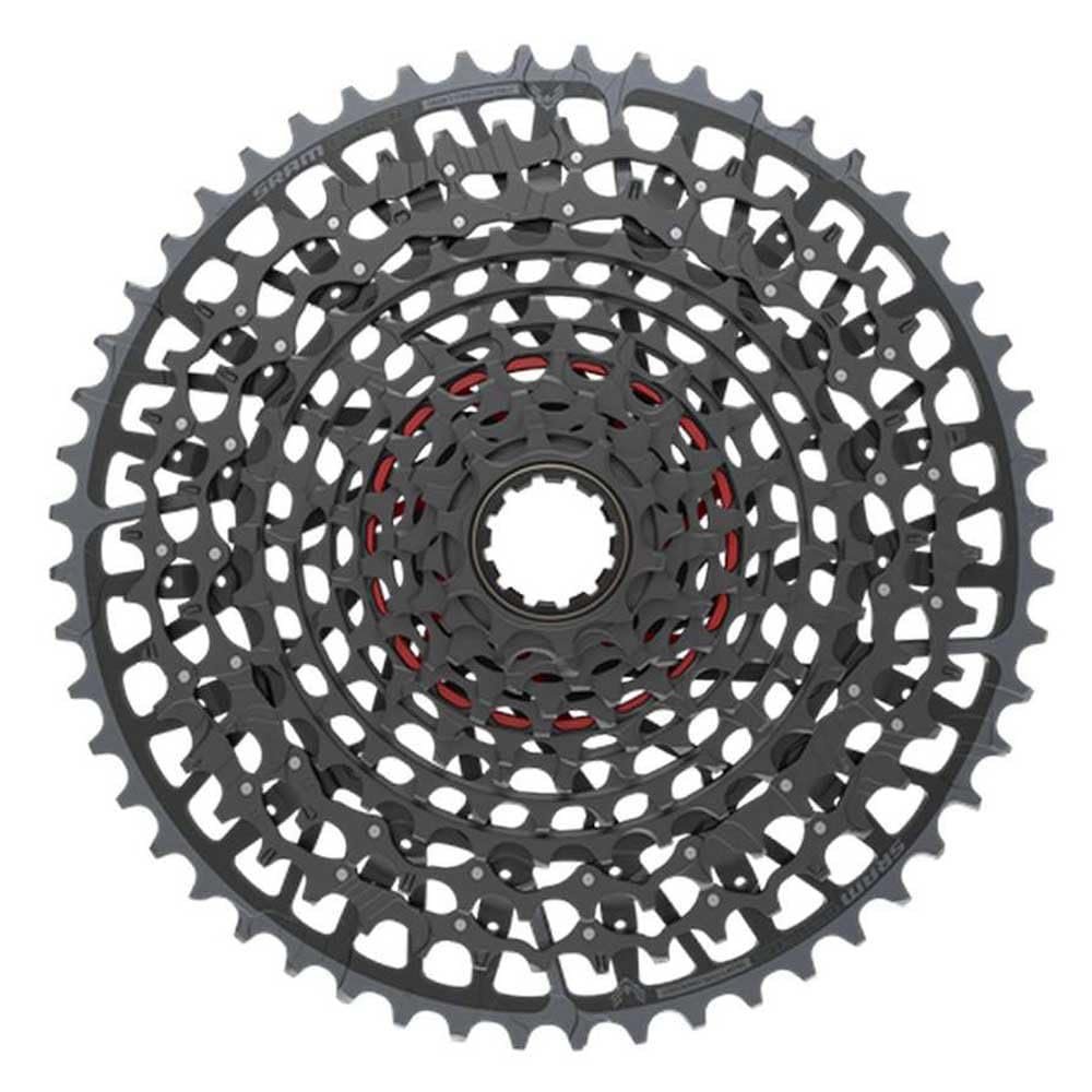 SRAM, XS-1295 X0 Eagle T-Type, Cassette, Black, Speed: 12, 10-52T