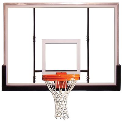 Outdoor Recreational Full Sized Glass Basketball Backboard 42 x 72 Outdoor Rectangular Glass Backboard