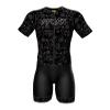 Sparx Mens Elite Aerosuit Triathlon Suit Mens Short Sleeve Tri Suit Skinsuit (Tattoo, XL) view 2