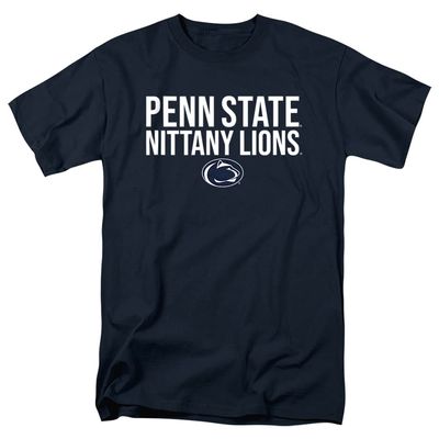 Pennsylvania State University Official Stacked Unisex Adult T Shirt,Stacked, X-Large
