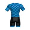Sparx Mens Elite Aerosuit Triathlon Suit Mens Short Sleeve Tri Suit Skinsuit (Tiger, 2XL) view 4