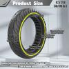 Felixstory 8.5x2.0 Scooter Tire, Fit for 50/75-6.1 8 1/2x2 Original, 8.5 Inch Fit for isinwheel S9 Pro VOLPAM SP06/SPT7/SP03 Electric Scooter Front Rear, Abrasion-Resistant, Yellow 2pcs view 3