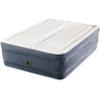 Intex King Air Mattress, Dura-Beam Deluxe 22" Dual Zone Inflatable Bed with Built-in Pump view 1
