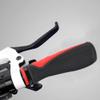 2PCS Mountain Bikes Handlebar Grips, 4 9x1 97x1 2in Bikes Handle Bar Grips, Avoid Slip and Lock On Bikes Handle Bar Grips, Bikes Handlebar Grips for Road Bikes Mountain Bike(red Black) view 4