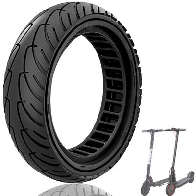 Felixstory 8.5x2.0 Inch Solid Tire, Replacement for 8 1/2x2 50/75-6.1 Orignal Scooter Tire, Fit for Gotrax GXL V2/ Xr/XR Ultra Hiboy S2 Hover-1 Journey Swagtron SG-5 ELectric Scooter, Black 1pc