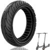 Felixstory 8.5x2.0 Inch Solid Tire, Replacement for 8 1/2x2 50/75-6.1 Orignal Scooter Tire, Fit for Gotrax GXL V2/ Xr/XR Ultra Hiboy S2 Hover-1 Journey Swagtron SG-5 ELectric Scooter, Black 1pc view 1