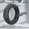 Felixstory 8.5x2.0 Inch Solid Tire, Replacement for 8 1/2x2 50/75-6.1 Orignal Scooter Tire, Fit for Gotrax GXL V2/ Xr/XR Ultra Hiboy S2 Hover-1 Journey Swagtron SG-5 ELectric Scooter, Black 1pc view 3