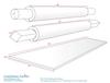 Cardinal Gates Flat Pole Padding - Foam Pole Wrap Around Garage and Basement Columns - Perfect to Cover Basketball/Football/Volleyball Post and playgrounds - 4 ft of Protection - Orange - Made in USA view 3