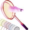 Badminton Racquets,Lightweight Carbon Fiber Badminton Rackets Set for Adult, Including 1 Racket, 3 Shuttlecocks, 1 Overgrip (Green)