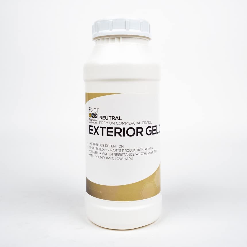 FGCI Marine Gel Coat 1 Quart Neutral, Boat Building & Repair