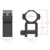 TPO 1 Inch Picatinny Scope Rings w/See-Thru Base, High Profile 1" Picatinny Scope Mount (1.5" Height Rings) RG25-H150 view 2