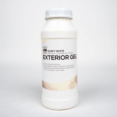 FGCI - 1 Quart Marine Grade Gel Coat for Boat Building, RV Gel Coat, Restoration, Carbon Fiber Gel Coat, Fiberglass Repair, Patching, and Repair kit (Dusky White)