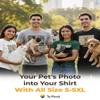 Custom T-Shirt - Personalized Tee Shirts for Men & Women - Customize Your Own US-Cotton Shirt with Front and Back Design add Your Image, Logo, Photo, Text - Tshirt in Ash, Adult S, 1Pack view 3