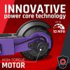 Razor Black Label E100 Electric Scooter for Kids Age 8 and Up, 8" Pneumatic Front Tire, Power Core High-Torque Hub Motor, Up to 10 mph, All-Steel Frame view 2