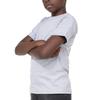 Pro Club Youth Short Sleeve Crew Neck T-Shirt, Heather Gray, Small view 2