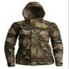SCENTBLOCKER Women's Sola Drencher Lightweight Breathable Waterproof Hooded Camo Hunting Jacket (RT Excape, Medium) view 2