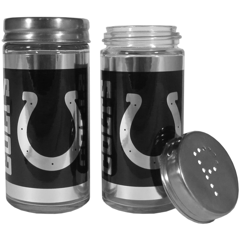 Siskiyou Sports NFL Indianapolis Colts Black Salt & Pepper Shaker Indianapolis Colts, One Size, Black