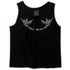 Till Death Bird Tattoed Cool Graphic Hipster Summer Men's Tank Top (Black, Small) view 1