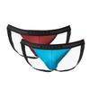 papi 2-Pack Jockstraps - UMPA108 (Vivid Blue/Beet Red, Large) view 1