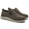 1TAZERO Men Slip On Shoes Wide Width Shoes Loafer Casual with Arch Support,Boat Shoes Orthopedic Men for Plantar Fasciitis(Khaki 14) view 4