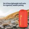 Sea to Summit Lightweight Stuff Sack Set, 5 Liter, 8 Liter, and 13 Liter view 2