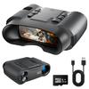 Night Vision Goggles, 4K Night Vision Binoculars for Adult, Rechargeable Infrared Binoculars with Camera, 3'' Ultra HD Screen, 32GB TF Card, 8X Digital Zoom, Hunting, Camping, Security view 1