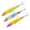 HUFFA Lure Sinking Stickbait Blues Slim Long Casting Fishing Lure Wobbler 140mm/56g for Sea Bass Fishing Tackle (Color : 04) view 4