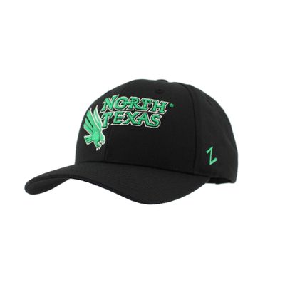 North Texas Mean Green NCAA Officially Licensed Snapback Hat Competitor Black