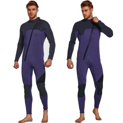 Dive Wetsuits for Men Full Body Swimsuit Long Sleeve Quick Dry Rash Guard Wet Suit for Snorkeling Water Sport