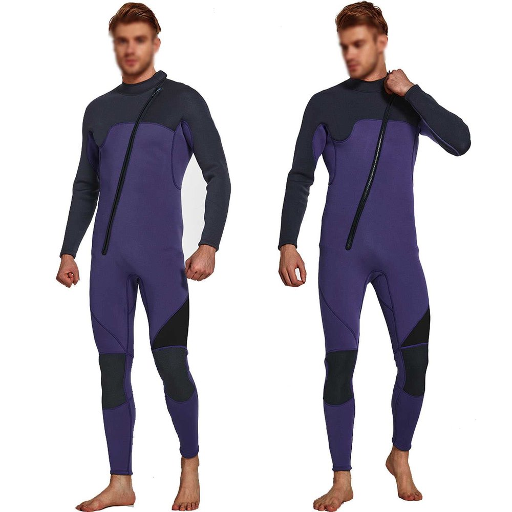 Dive Wetsuits for Men Full Body Swimsuit Long Sleeve Quick Dry Rash Guard Wet Suit for Snorkeling Water Sport