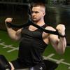 FREAZE T-Bar V-Bar Cable Attachment, Rowing Handle For Back Training, Tricep LAT Press Down Bar, Wide V-Shaped Bar For Fitness Equipment (Size : 49cm) view 4
