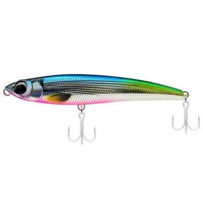 HUFFA Fishing Lure Sinking 110mm 60g Big Game Artificial Hard Bait 5X Hook for GT Tuna Sea Fishing Lures (Color : 01B, Size : 110mm 60g)