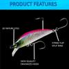 HUFFA Minnow 50mm 4.4g MI04 Sinking Fishing Lure Trout Artificial Hard Bait Stream Perch Jerkbait Wobbler (Color : 05, Size : 50mm 4.4g) view 4