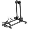BikeHand Foldable Bike Stand Floor Rack | Sturdy & Durable Quick-Fold Design for MTB & Road Bicycle Storage - up to 2.4" Tire Width | Portable Bike Rack Garage Foldable Storage Stand | Updated Design view 1