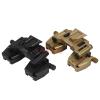 Tactical Aluminum Alloy Binocular Bridge Folding Arm Mount Bracket for PVS14 Dual Night Vision Mount view 3