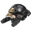 Tactical Aluminum Alloy Binocular Bridge Folding Arm Mount Bracket for PVS14 Dual Night Vision Mount view 3