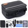 BOYISTARG Large Storage Bag Set with 10 Accessories, Premium Travel Storage Case with Combination Lock, Great Gift for MenBlack view 1