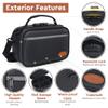 BOYISTARG Large Storage Bag Set with 10 Accessories, Premium Travel Storage Case with Combination Lock, Great Gift for MenBlack view 3