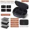 BOYISTARG Large Storage Bag Set with 10 Accessories, Premium Travel Storage Case with Combination Lock, Great Gift for MenBlack view 4