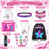 Kigeli 9 Piece Gymnastics Gift Set, Bottle, Drawstring Bag & 50 Stickers view 2