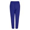 JOFOW Women Cotton Li NEN Suit Fashion Comfortable Short Sleeve and Long Pants Solid Color view 2