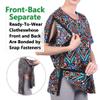 Post Shoulder Surgery Shirt for Women Shoulder Surgery Shirt Rehab Clothes with Drain Management Pockets(AA30-XL) view 2