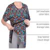 Post Shoulder Surgery Shirt for Women Shoulder Surgery Shirt Rehab Clothes with Drain Management Pockets(AA30-XL) view 4
