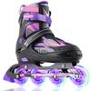 Sowume Adjustable Blades for Roller Girls Boys and Kids, Roller Skates for Blades Adult Women and Men, Female and Male, Inline Skates with All Light Up Wheels, Patines para Mujer and adultos Hombre view 1