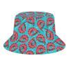 Shrimp Bucket Hat for Men Women, Funny Summer Beach Fishing Hat, Packable Outdoor Sun Fisherman Hat view 1