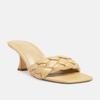 London Rag Women's Woven Strap Spool Heel Sandals view 3