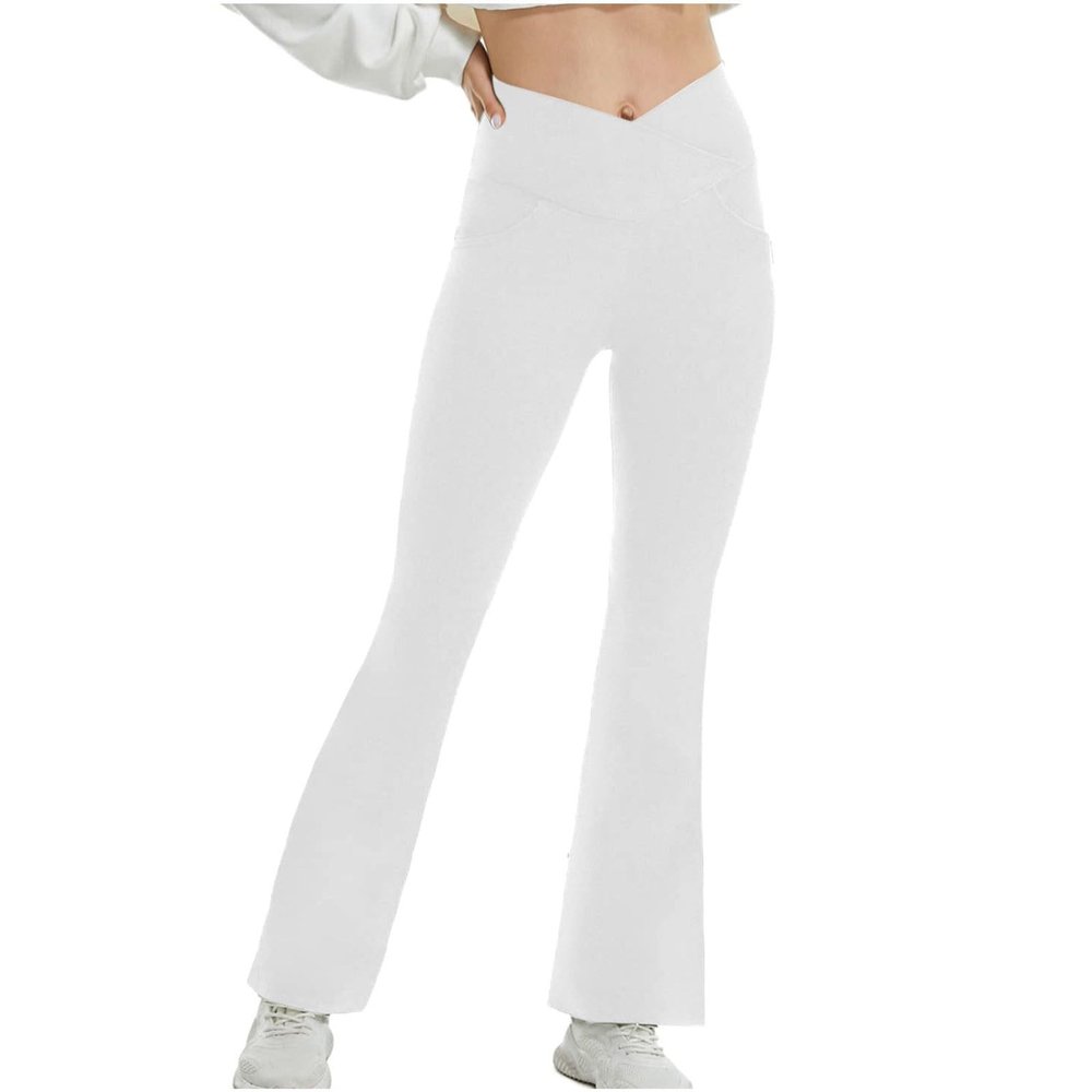 JOFOW Waist Stretch Fitness Women Pants Strethcy Printing High Leggings Yoga Yoga Pants