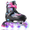 Sowume Adjustable Inline Skates for Girls and Boys, Roller Skates with All Light Up Wheels, Patines para Mujer for Kids and Adults, Men, Women view 1