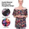 Post Shoulder Surgery Shirt for Women Shoulder Surgery Shirt Rehab Clothes with Drain Management Pockets(AA31-L) view 2